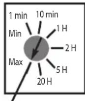 Vimar ELVOX ZR02 - ANSPRECHEMPFINDLICHKEIT - 1