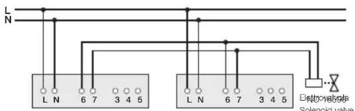 Vimar 16591.B - Examples of connections - 2