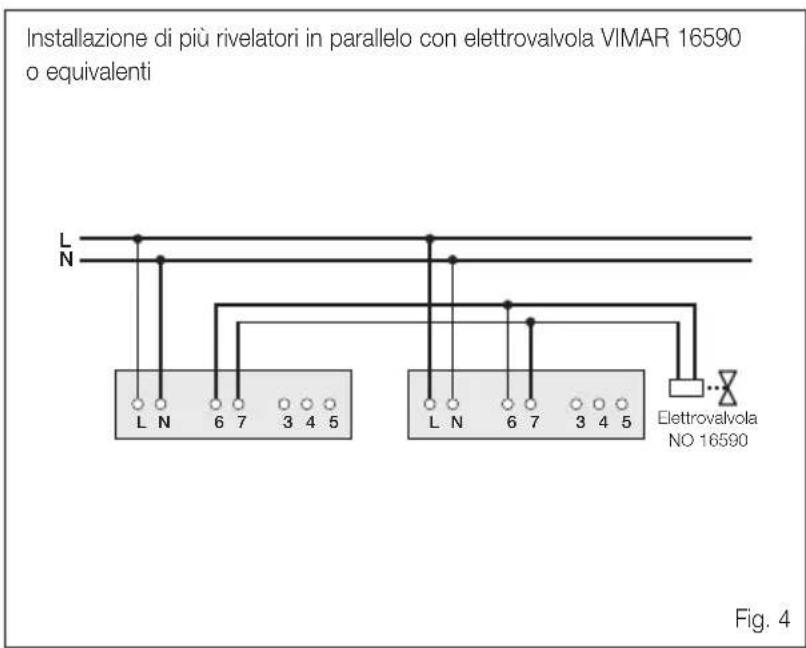 Vimar 14420.SL - Esempi di collegamento - 2