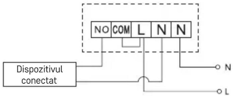 Emos P5614 - Schema de conectare a unității de comutare - 4