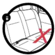 Axkid Bigkid 2 - Colocacion permitida y no permitida de la Axkid Bigkid 2 - 3