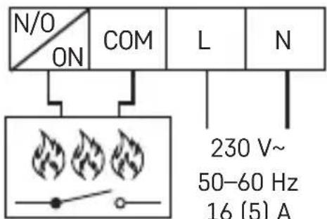 Emos P5611OTR - Elektroinstalācijas shēma - 1