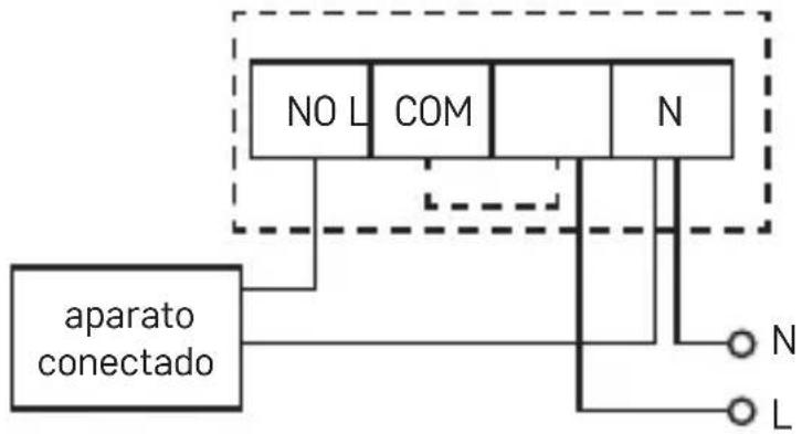 Emos P5611OTR - Esquema de conexión de la bomba/válvula motorizada - 1