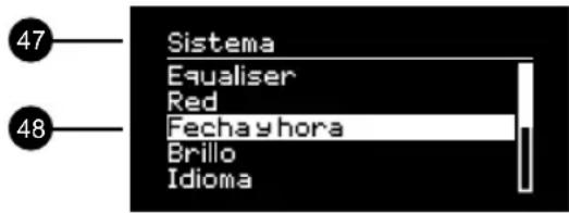 Sistema Equaliser Red Fechayhora Brillo Idioma