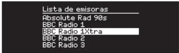 Lista de emisoras Absolute Rad 90s BBC Radio 1 BBC Radio 1Xtra BBC Radio 2 BBC Radio 3