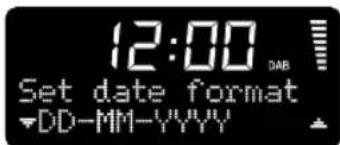 Ruark Audio R1 Mk2 - Set date format - 1