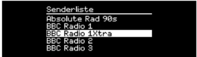 Senderliste Absolute Rad 90s BBC Radio 1 BBC Radio 1Xtra BBC Radio 2 BBC Radio 3