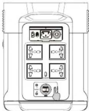 ECOFLOW Delta Max 1600 - Porta di uscita CC 12 V - 1