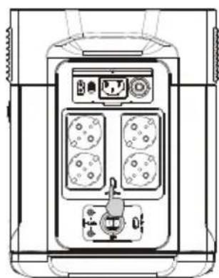 ECOFLOW Delta Max 1600 - BbIXoHoi npT nepemEnHoro ToKa - 1