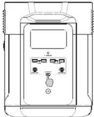 ECOFLOW Delta Max 1600 - Porta di uscita USB - 1