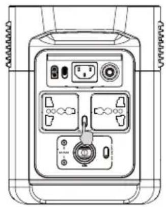 ECOFLOW Delta Mini - Porta di uscita CA - 1
