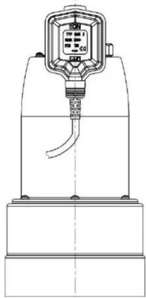 T.I.P. Maxima 350 IPX DUO - Réglage du mode eau claire ou usée par l'ajustement de l'assise de la pompe - 5