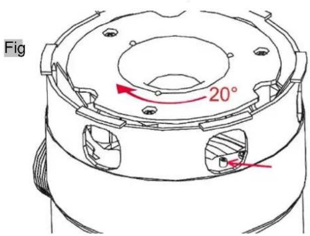 T.I.P. Maxima 350 IPX DUO - Ajuste del funcionamiento en agua limpia o sucia ajustando el pedal de la bomba - 4