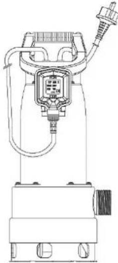 T.I.P. Maxima 350 IPX DUO - Ajuste del funcionamiento en agua limpia o sucia ajustando el pedal de la bomba - 3