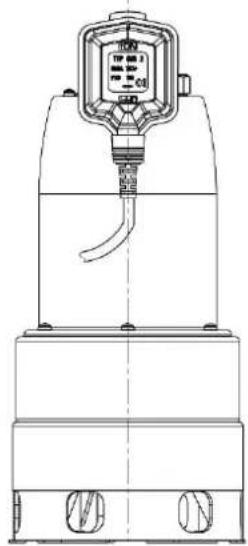 T.I.P. Maxima 350 IPX DUO - Réglage du mode eau claire ou usée par l'ajustement de l'assise de la pompe - 3