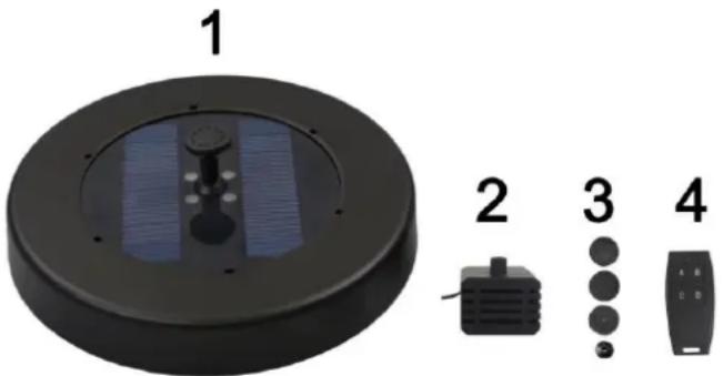 T.I.P. SSI 600 LED - Contenu de la livraison - 1