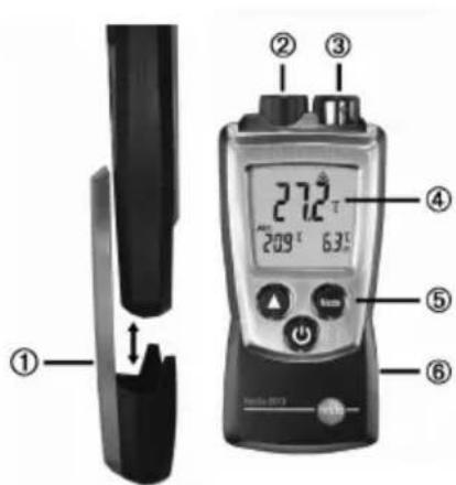 Testo 810 - Korte handleiding testo 810 - 1