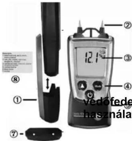 Testo 6061 - Áttekintés: - 1