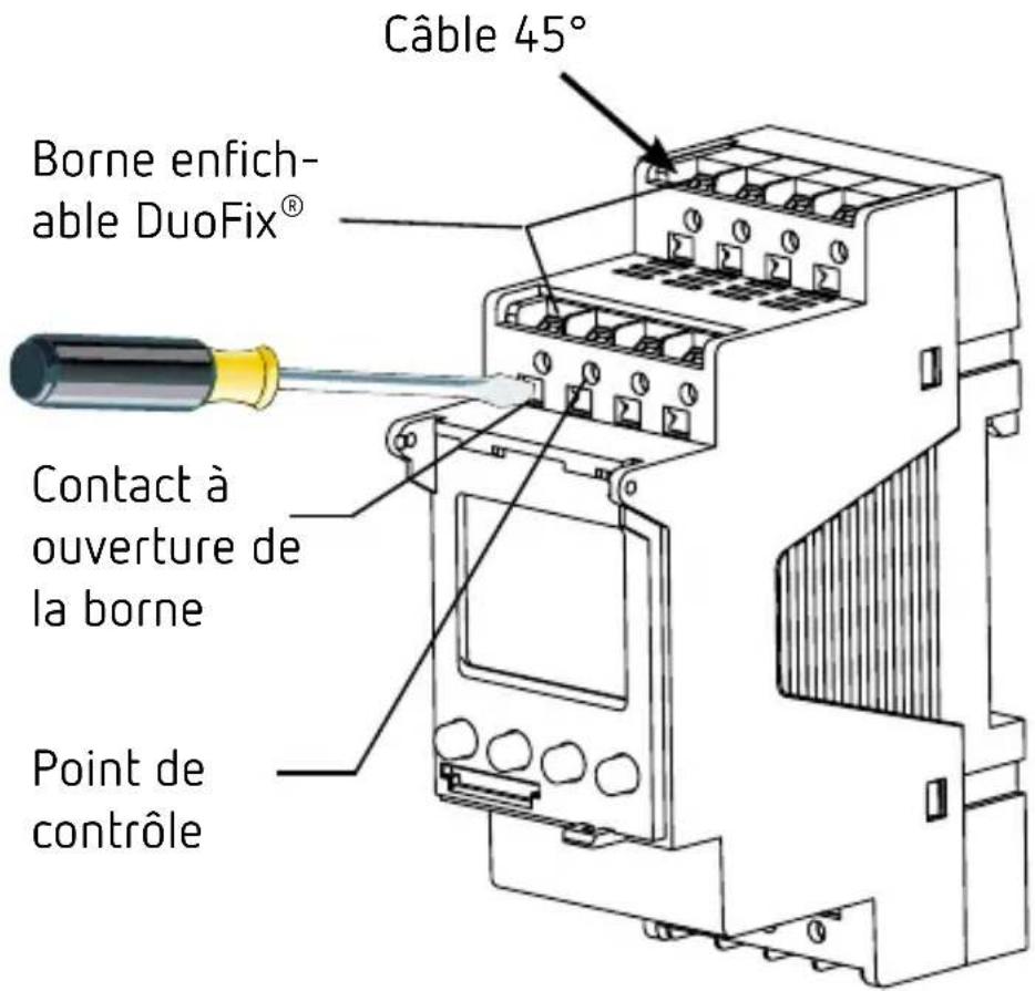 THEBEN Selekta 172 top2 24V - Montage de l'horloge programmable - 2