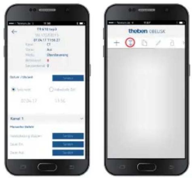 THEBEN Selekta 174 top3 - Interconnecter l'horloge programmable, bluetooth obelisk TOP3 et le smartphone (au moyen de l'appli) - 7