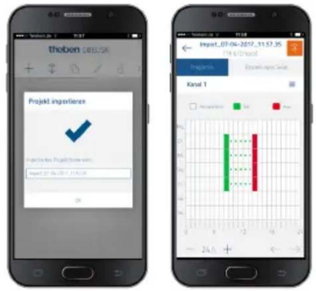 THEBEN Selekta 174 top3 - Interconnecter l'horloge programmable, bluetooth obelisk TOP3 et le smartphone (au moyen de l'appli) - 8