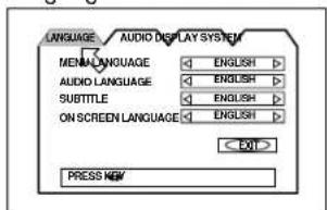 ROTEL RDV995 - Language - 1