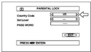 ROTEL RDV995 - Réglage du code parental pour la première fois - 1
