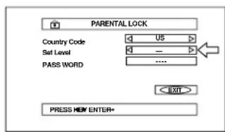 ROTEL RDV995 - Initial Parental Lock Setting - 2