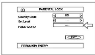 ROTEL RDV995 - Modification des réglages du code parental - 1