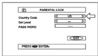 ROTEL RDV995 - Initial Parental Lock Setting - 1