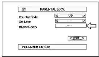 ROTEL RDV995 - Réglage du code parental pour la première fois - 3