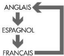 ROTEL RDV995 - Langue des menus à l'écran - 2