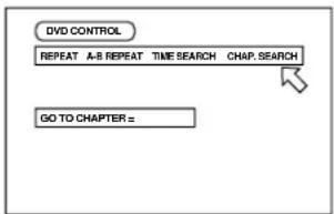 ROTEL RDV995 - Recherche d'un chapitre d'un disque DVD - 2