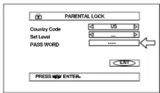 ROTEL RDV995 - Changing Parental Lock Setting - 1