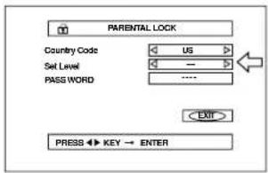 ROTEL RDV995 - PARENTAL LOCK Displays - 1