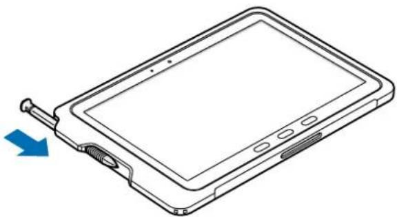 SAMSUNG Galaxy Tab Active 4 Pro - Fixer l'étui de protection - 1