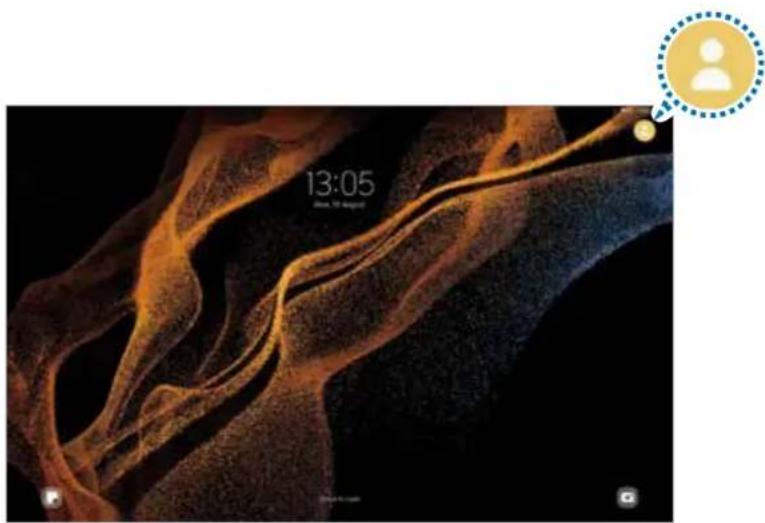 SAMSUNG Galaxy Tab Active 4 Pro - Passer d'un compte utilisateur à un autre - 1