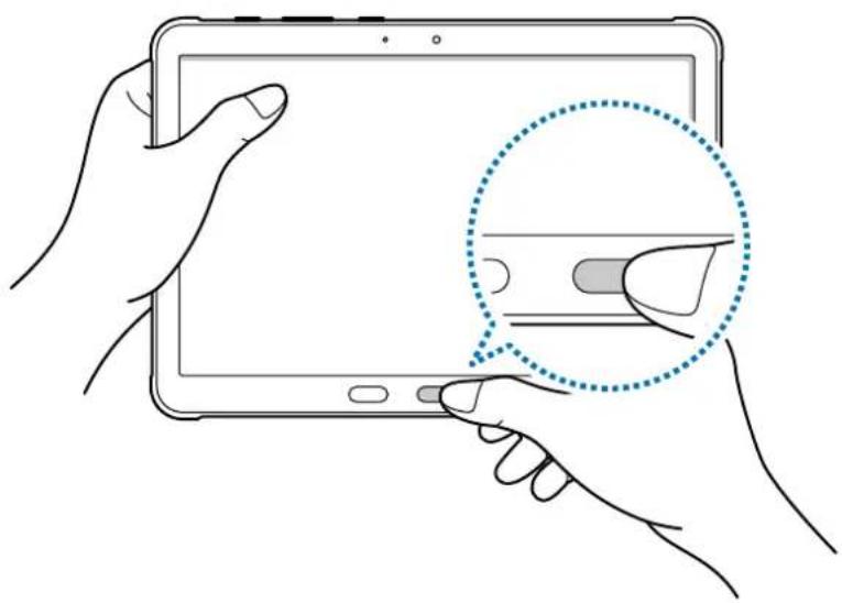 SAMSUNG Galaxy Tab Active 4 Pro - Enregistrer des empreintes - 1