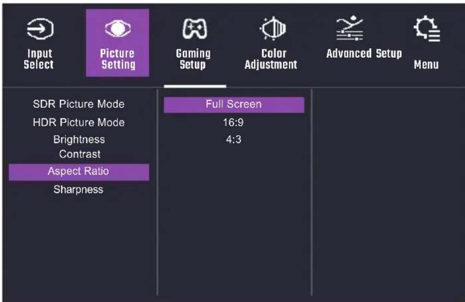 COOLER MASTER GM27CQS - Réglage de l'image - 3