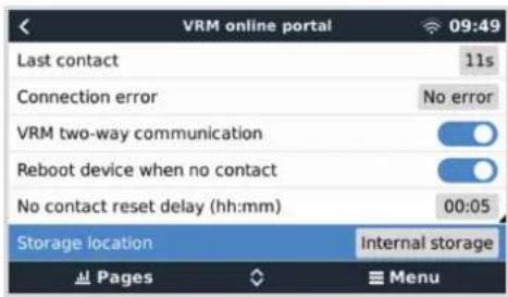 VICTRON ENERGY GX LTE 4G - Configuration - 4