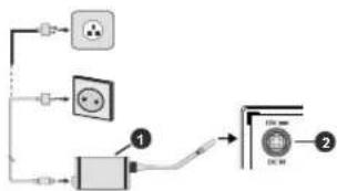 NIKKEI NLD22FMBKSMART - Power Connection - 1