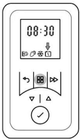 DIMPLEX H 260E eco - Impostazione di data e ora - 1