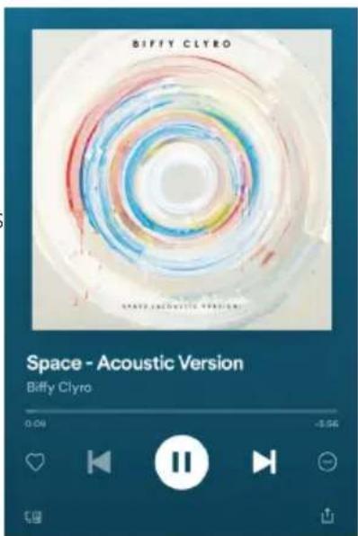 BIFFY CLYRO SPACE - ACoustic Version Biffy Clyro 0.09 -5.56