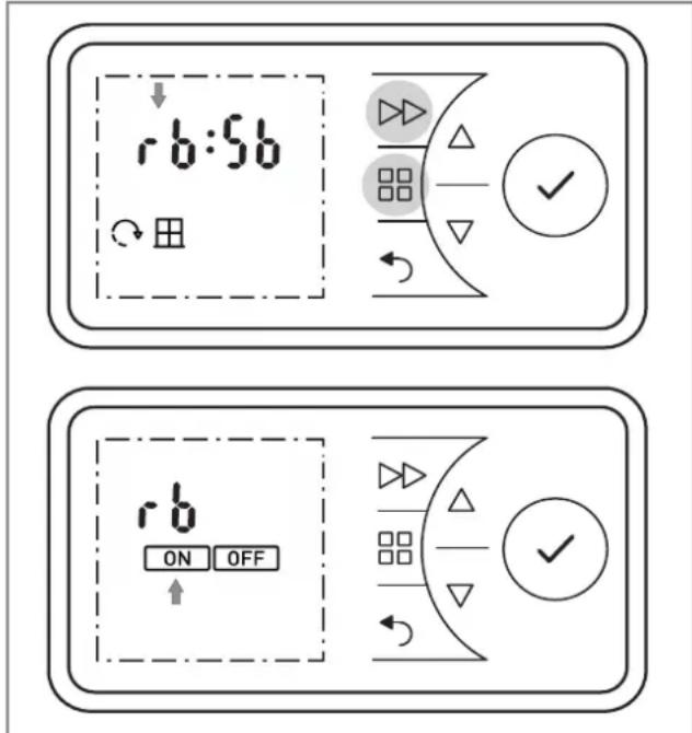 DIMPLEX PLX 300E - Czas grzania timer wsteczny - 1