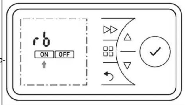 rb ON OFF ↑