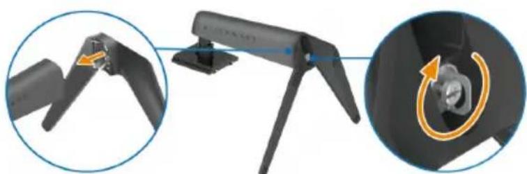 ALIENWARE AW3423DWF - Fixer le pied - 2