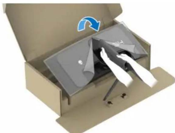 ALIENWARE AW3423DWF - Fixer le pied - 5