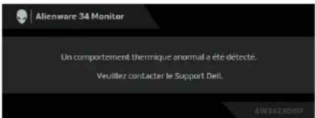 ALIENWARE AW3423DWF - Remarque : si vous sélectionnez oui, le message n'apparaîtra pas la prochaine fois que vous changez le paramètre de luminosité. - 16