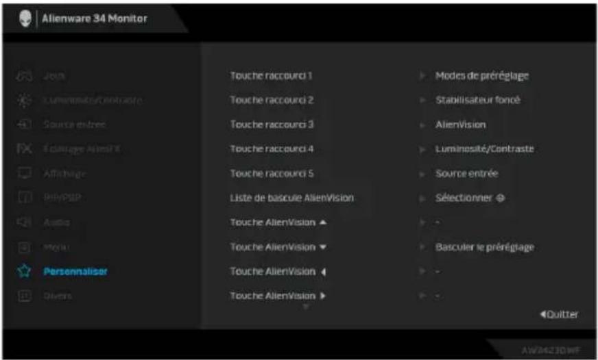 ALIENWARE AW3423DWF - Mode PIP/pbp - 5