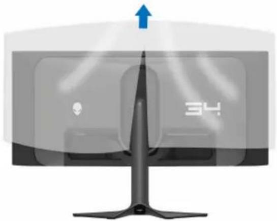ALIENWARE AW3423DWF - Fixer le pied - 6